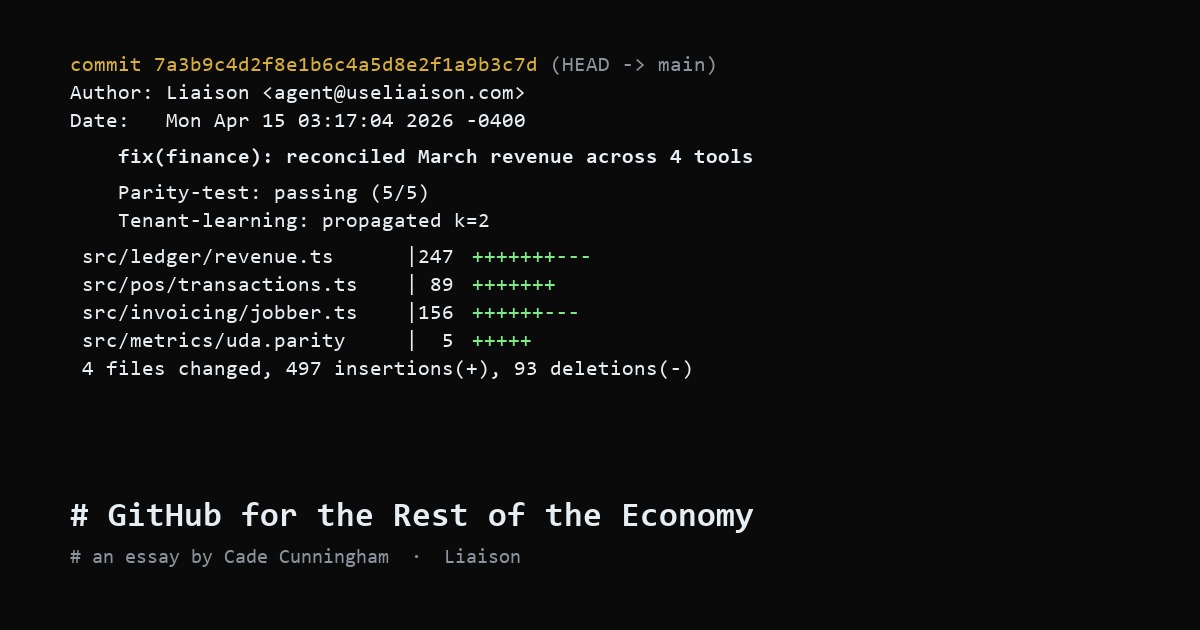 GitHub for the Rest of the Economy